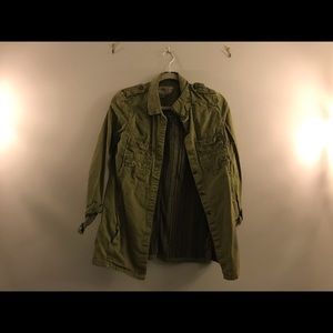 Green Jacket Army Style
